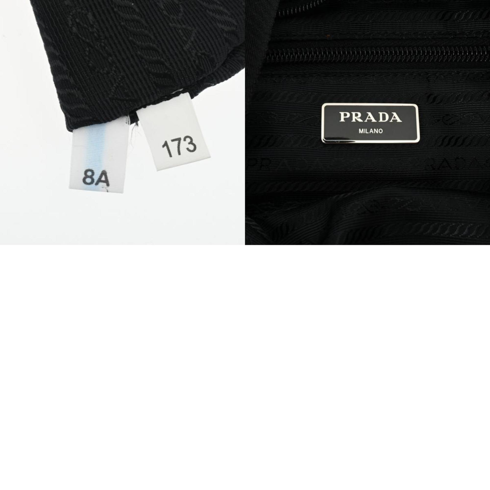 PRADA Prada Black VA0563 Unisex Nylon Shoulder Bag