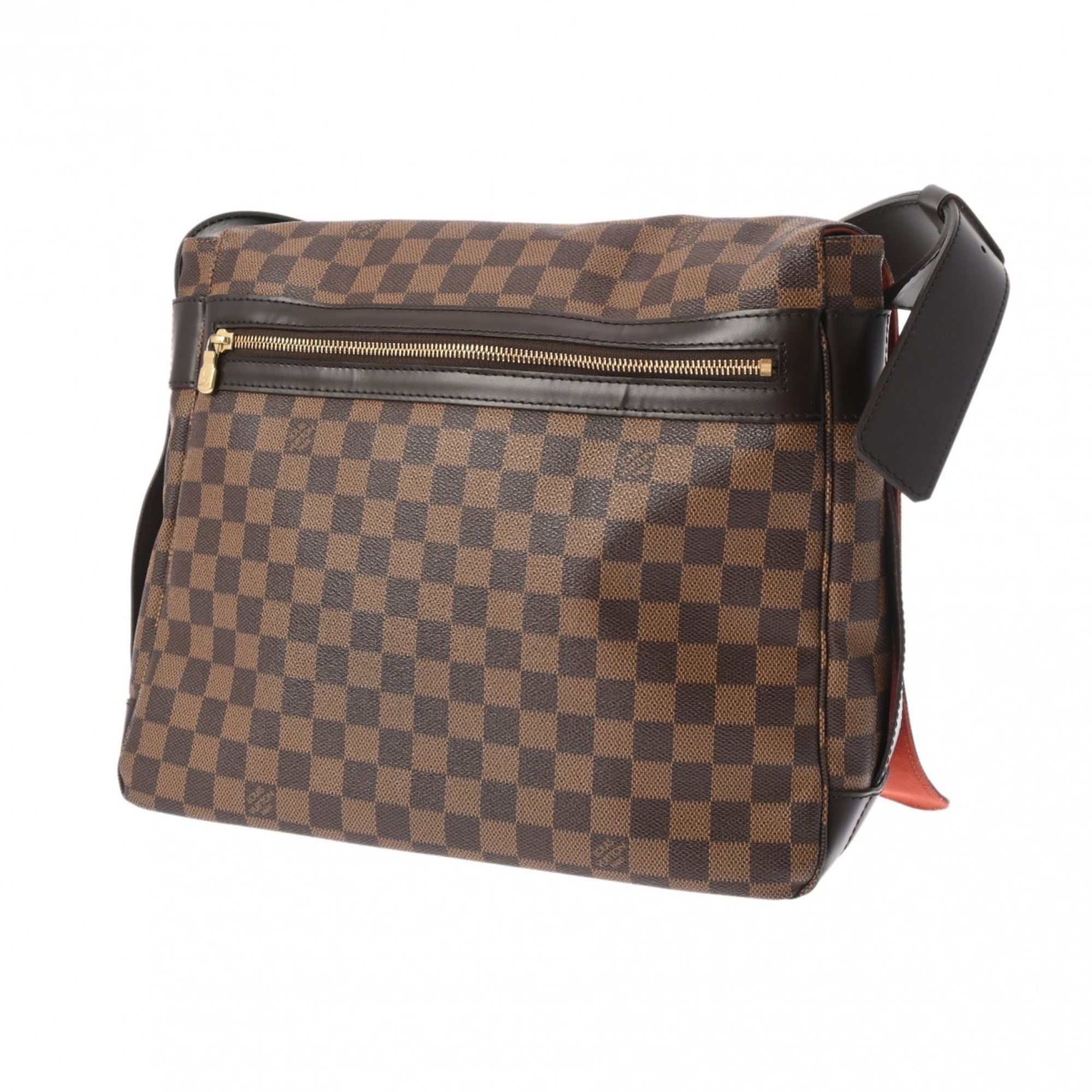 LOUIS VUITTON Damier Bastille Brown N45258 Unisex Canvas Shoulder Bag