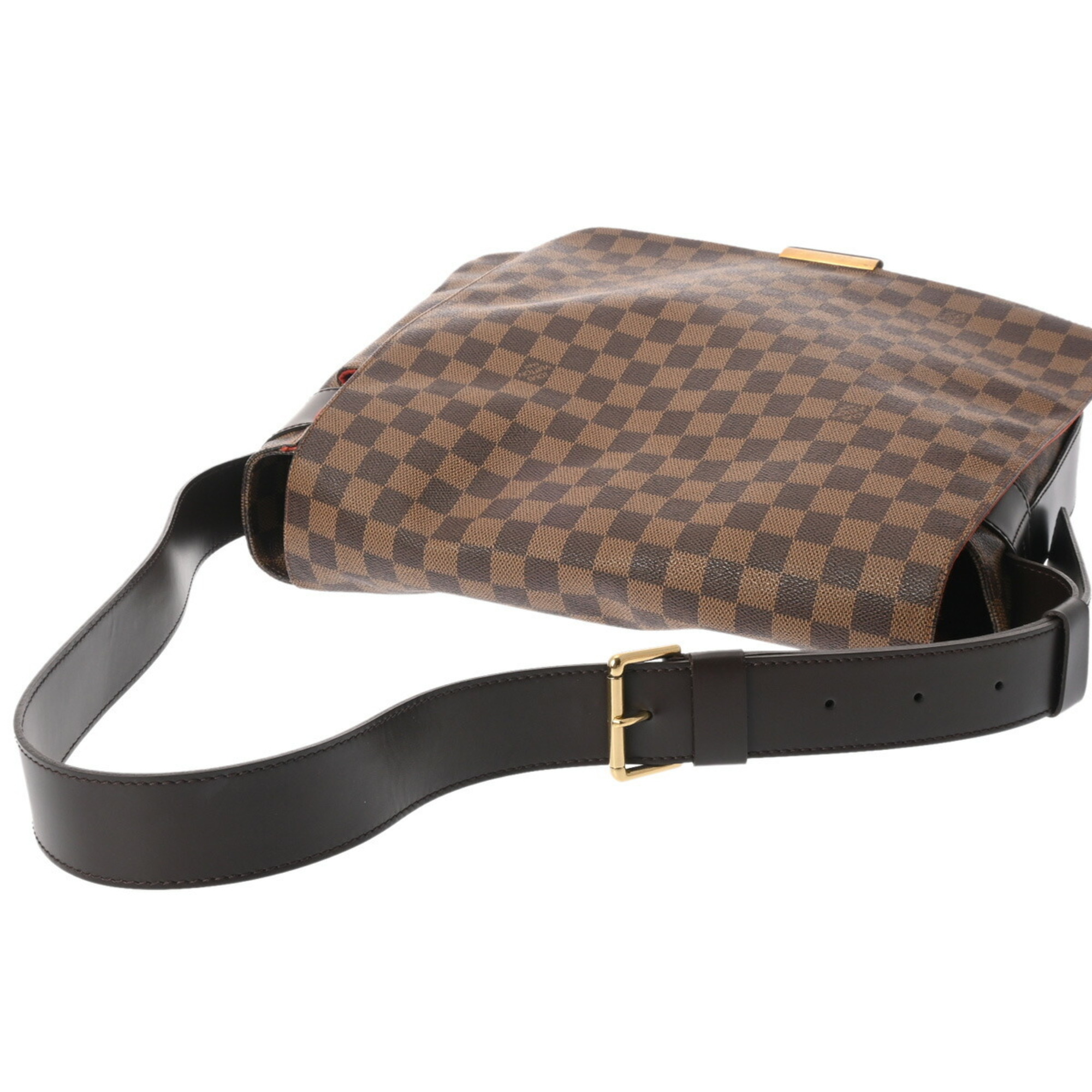 LOUIS VUITTON Damier Bastille Brown N45258 Unisex Canvas Shoulder Bag