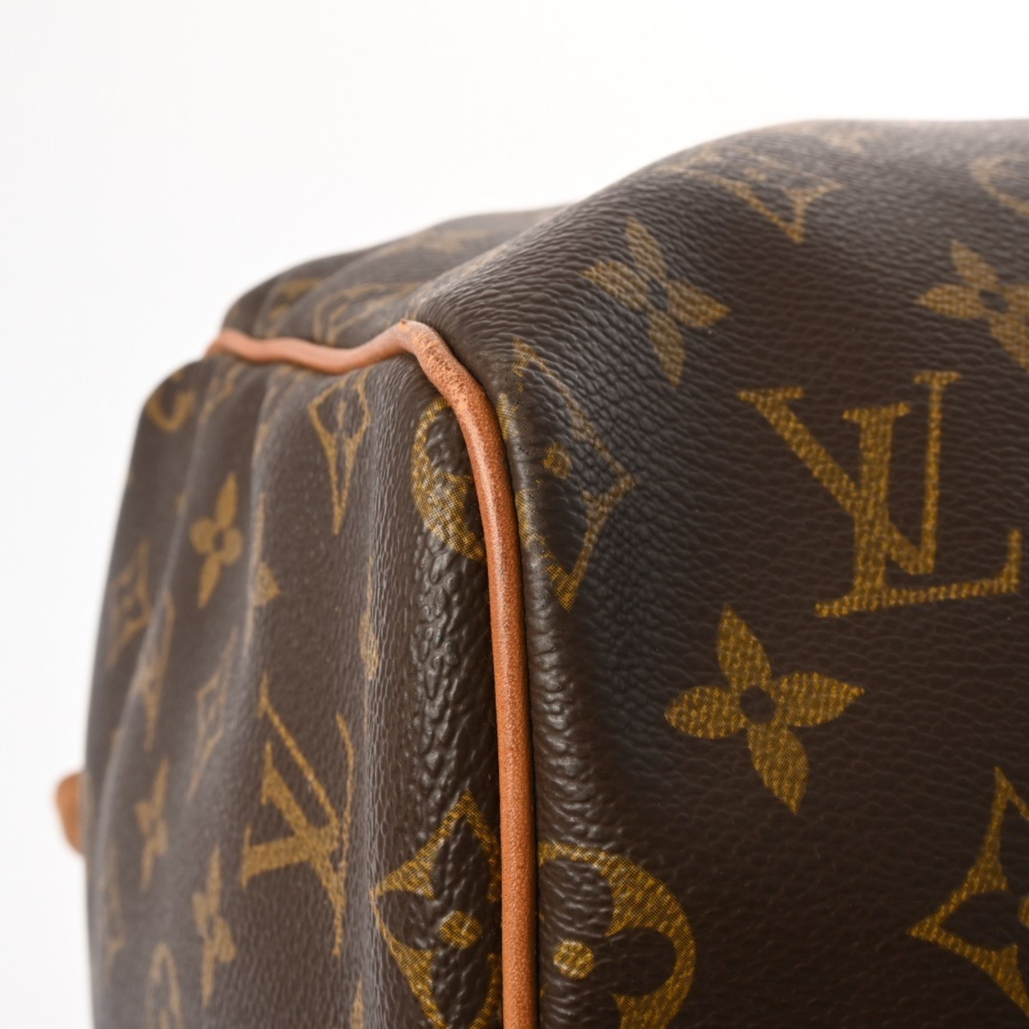 LOUIS VUITTON Louis Vuitton Monogram Keepall 55 Brown M41424 Unisex Canvas Boston Bag