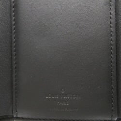 Louis Vuitton M81740 IC Chip Portefeuille Pilot Leather Black Compact Wallet 0653LOUIS VUITTON