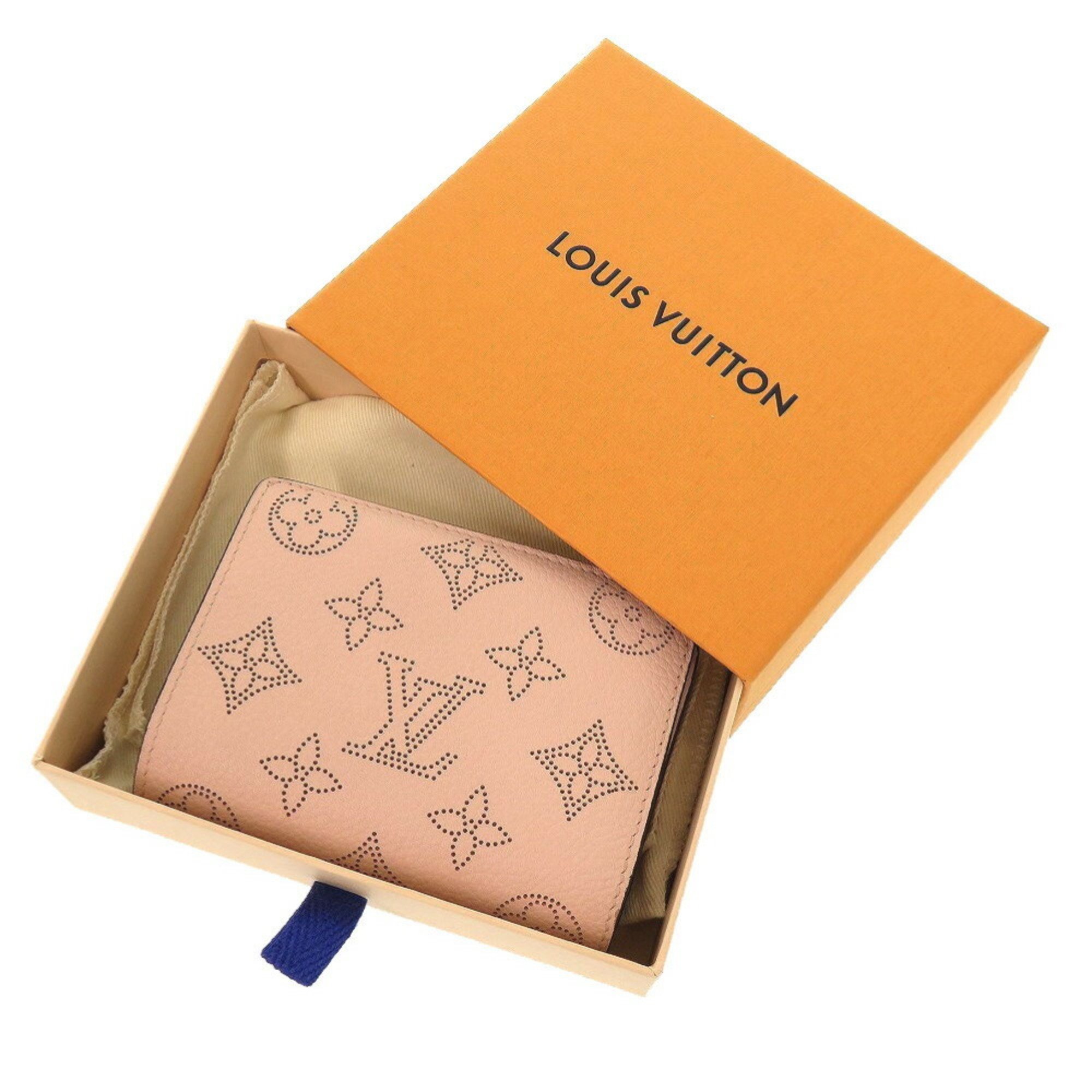 Louis Vuitton Monogram Mahina Portefeuille Magnolia M80629 IC tag Bi-fold wallet Wallet LV 0700 LOUIS VUITTON