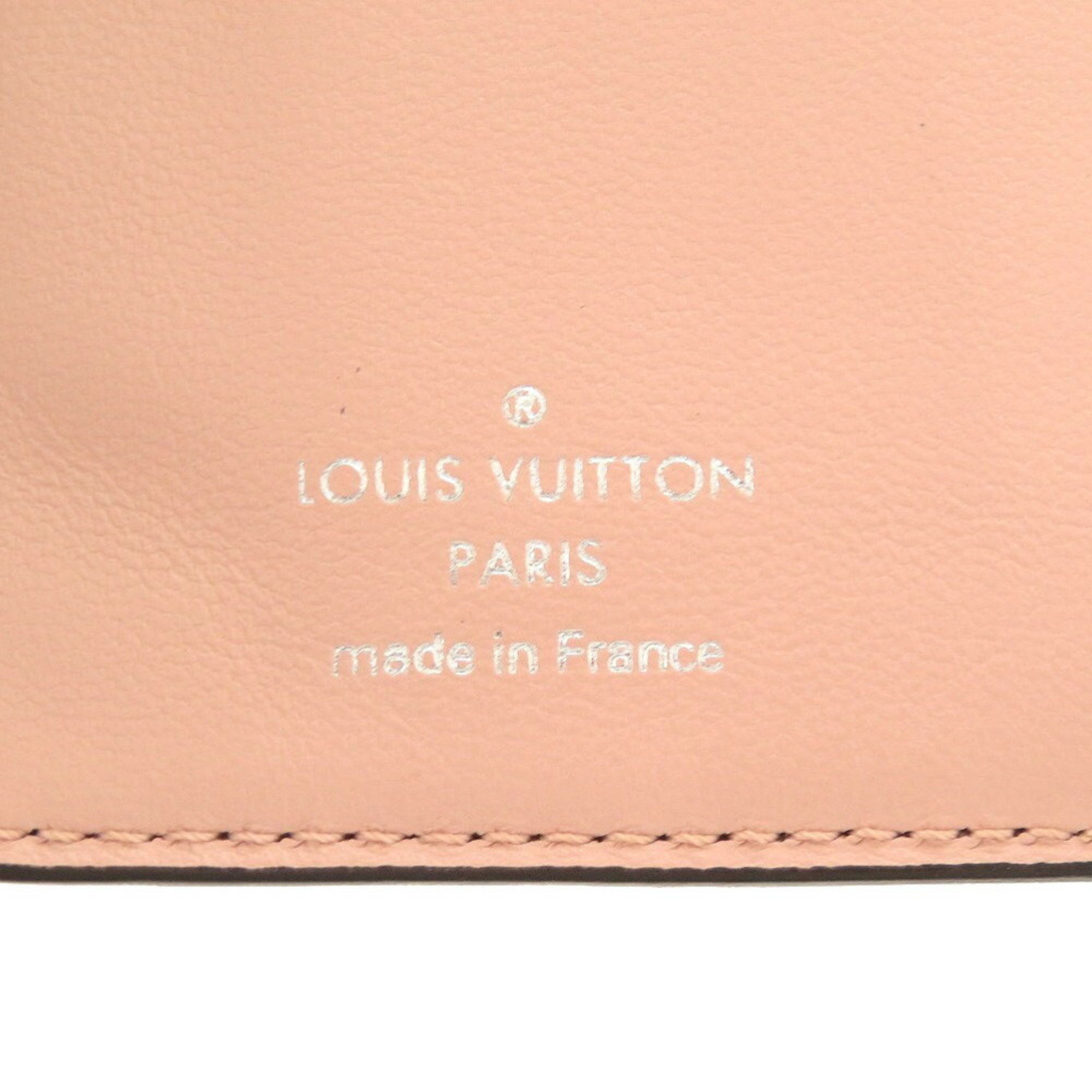 Louis Vuitton Monogram Mahina Portefeuille Magnolia M80629 IC tag Bi-fold wallet Wallet LV 0700 LOUIS VUITTON