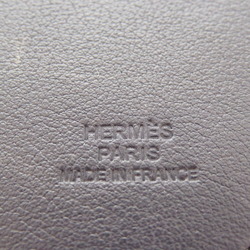 Hermes MOTEL sunset leather black/blue C stamp (2018) name tag 0673HERMES