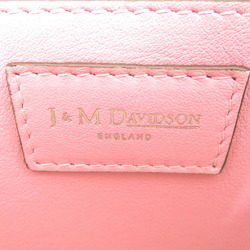 J&M Davidson Calf Leather Pink Shoulder Bag 1286J&M