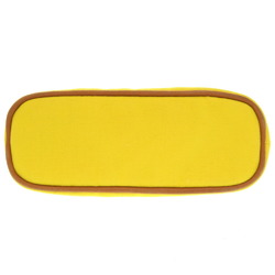 Hermes Bolide Pouch Cotton Yellow 0804 HERMES