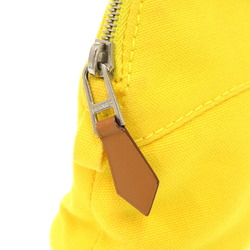 Hermes Bolide Pouch Cotton Yellow 0804 HERMES