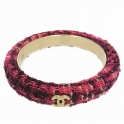 Chanel Coco Mark 09A Tweed Purple/Pink Bangle 0790CHANEL