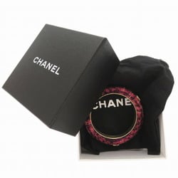 Chanel Coco Mark 09A Tweed Purple/Pink Bangle 0790CHANEL