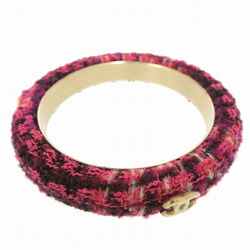 Chanel Coco Mark 09A Tweed Purple/Pink Bangle 0790CHANEL