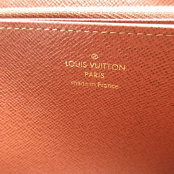 Louis Vuitton Zippy Wallet Monogram M42616 Brown Round Long 0673LOUIS VUITTON