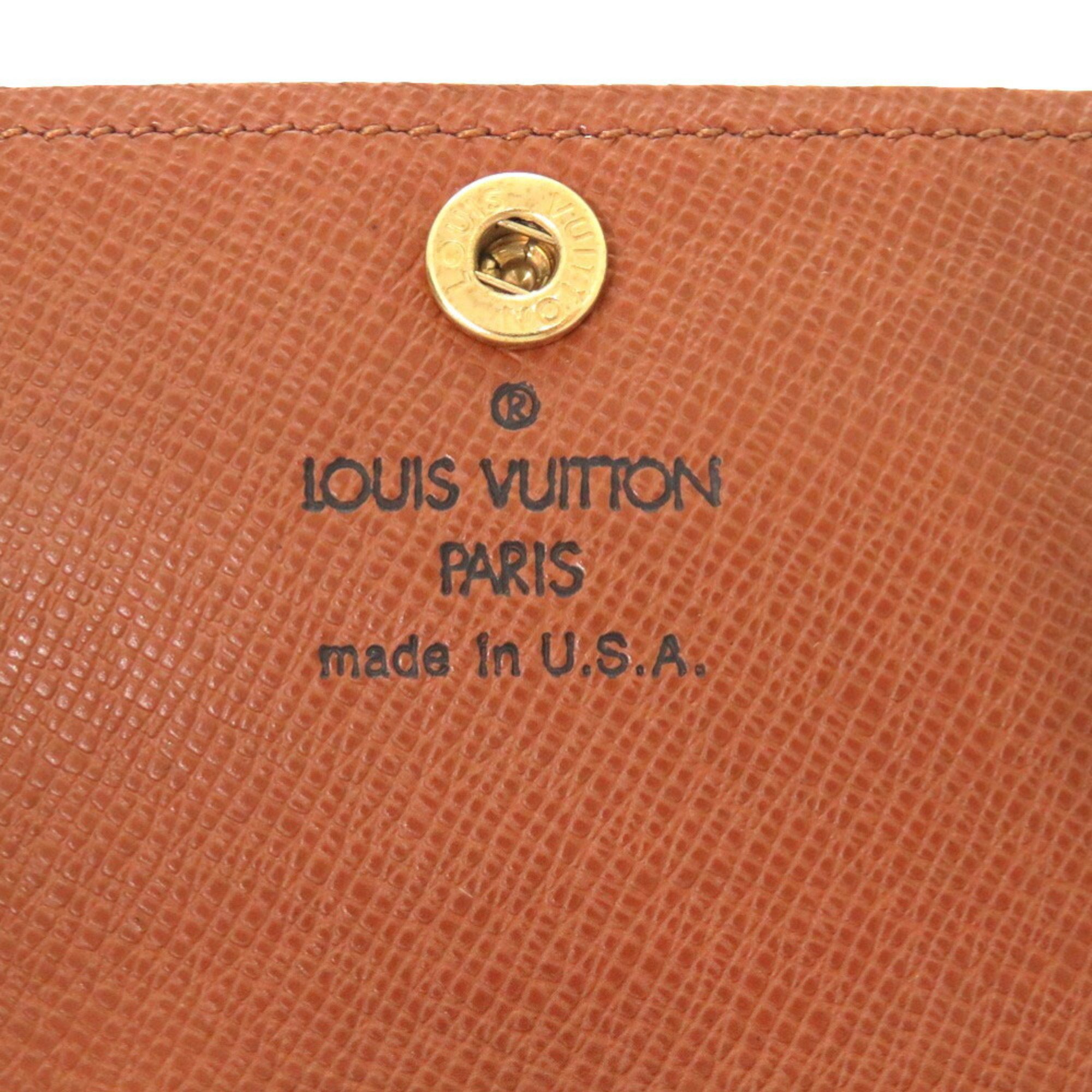 Louis Vuitton Multicle 4 Monogram M69517 4-ring key case LV 1262 LOUIS VUITTON