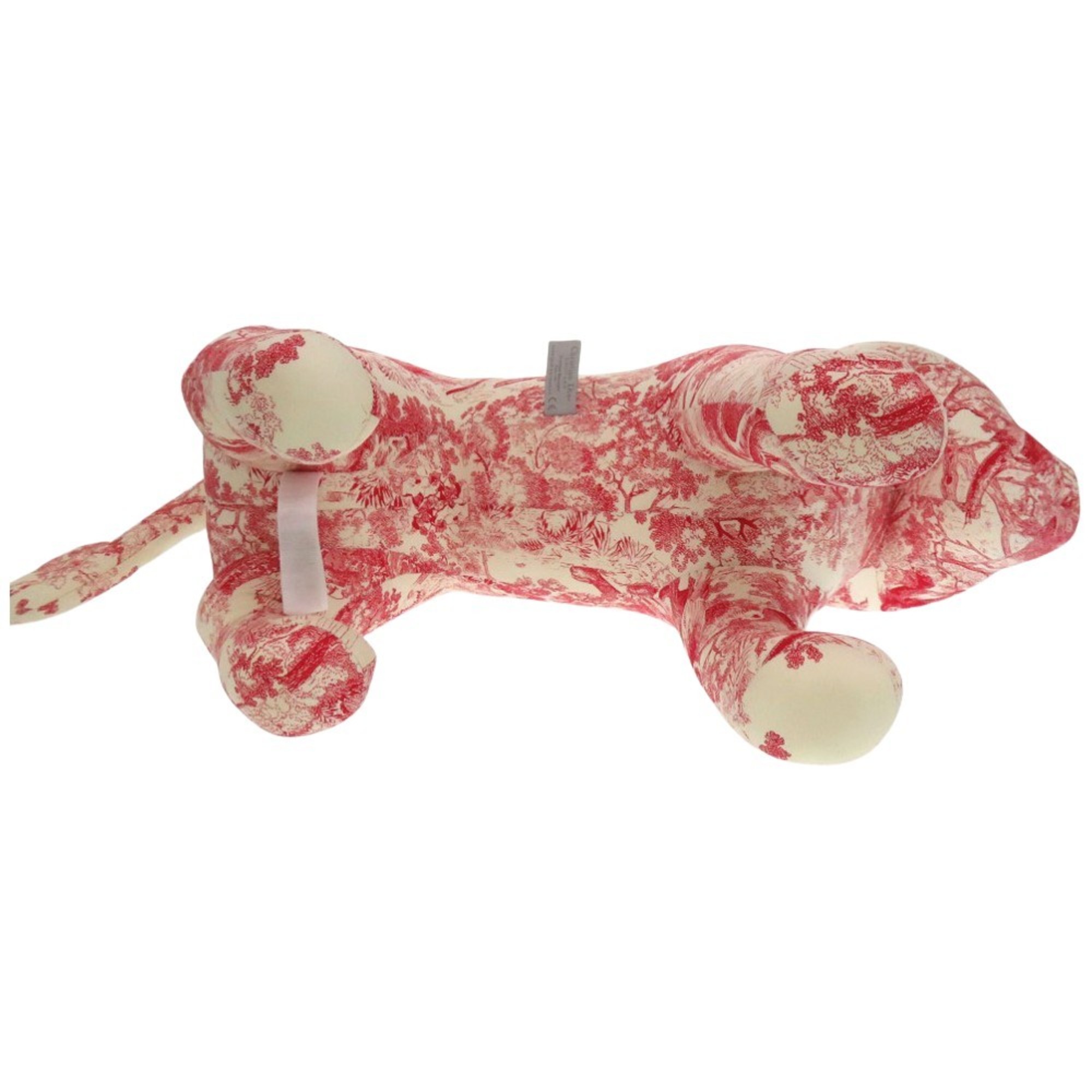 Christian Dior Dior Baby Toile de Jouy Animal Plush Toy Polyester Red 1708Dior