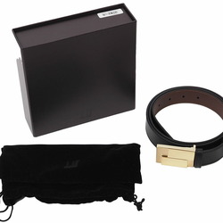 Dunhill reversible belt black|brown 112 men's leather black brown dunhill