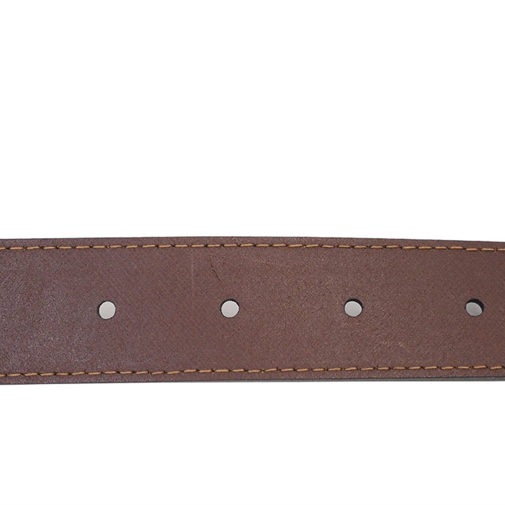 Dunhill reversible belt black|brown 112 men's leather black brown dunhill