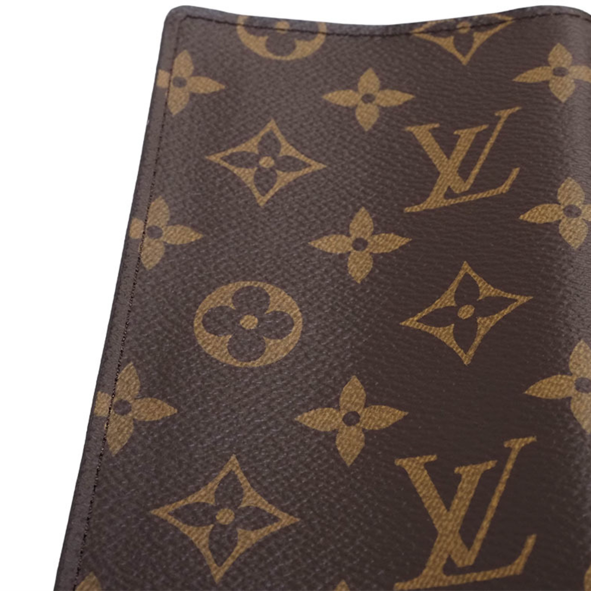 Louis Vuitton Agenda Poche Monogram R20503 Women's Canvas LOUIS VUITTON