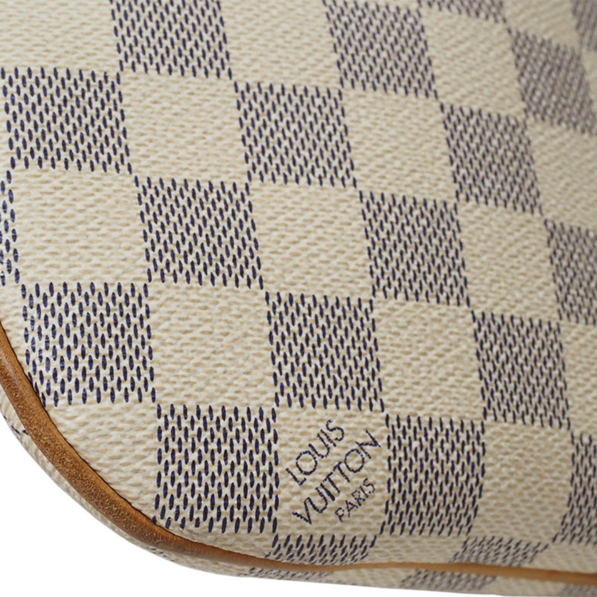 Louis Vuitton Pochette Bosphore Bag Damier Azur N51112 Women's Canvas LOUIS VUITTON