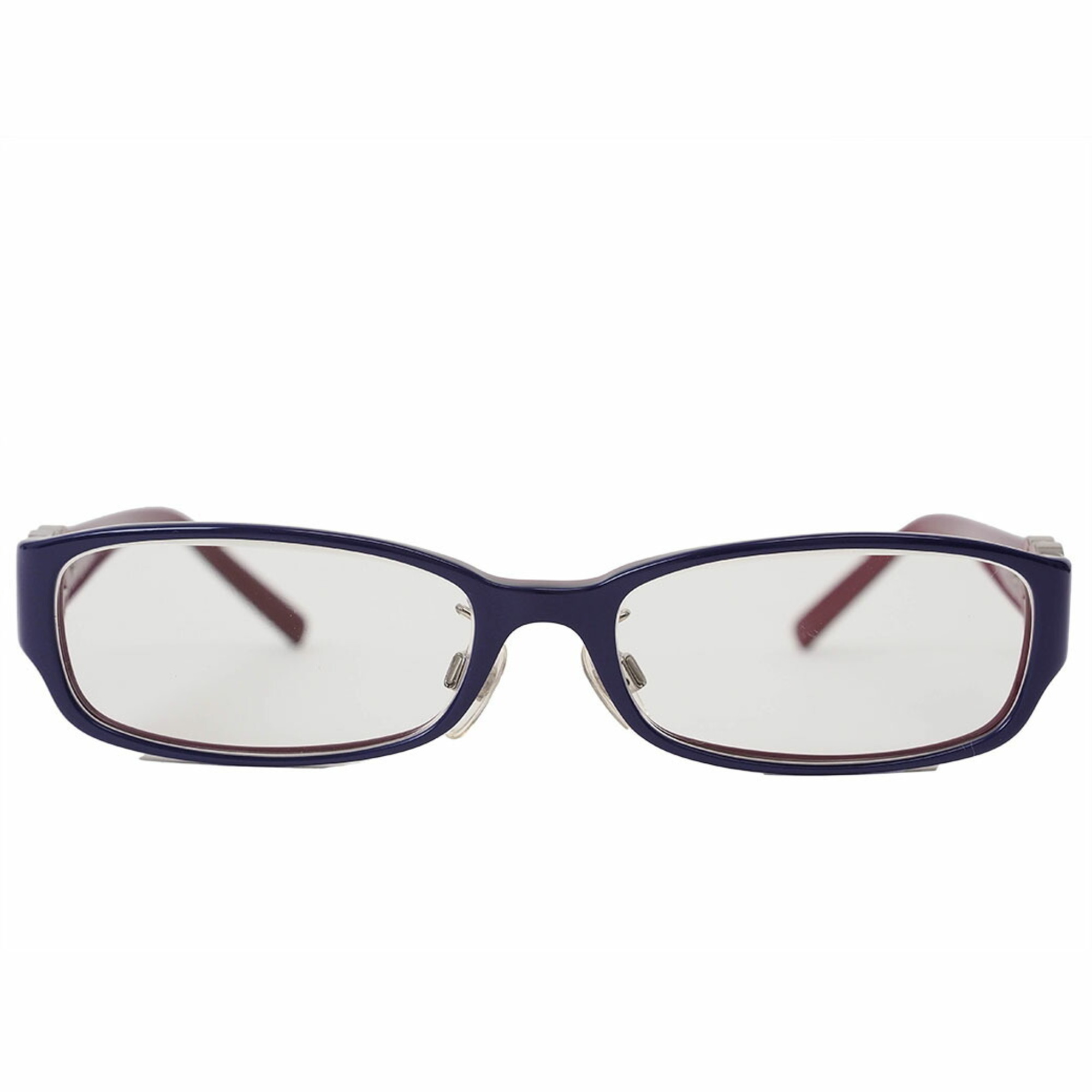 Chanel Camellia Eyeglasses Frame Navy | Pink 3131 Women's Plastic Square Thin CHANEL