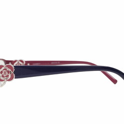 Chanel Camellia Eyeglasses Frame Navy | Pink 3131 Women's Plastic Square Thin CHANEL