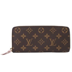 Louis Vuitton Portefeuille Clemence Wallet Monogram M61298 Women's Canvas LOUIS VUITTON