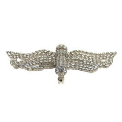 Gucci Interlocking G Butterfly Rhinestone Brooch