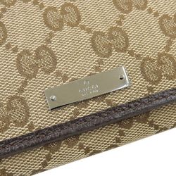 GUCCI GG canvas bi-fold long wallet 244946 0416