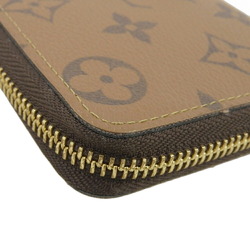 Louis Vuitton LOUIS VUITTON Monogram Reverse Portefeuille Clemence M82336 Round Long Wallet