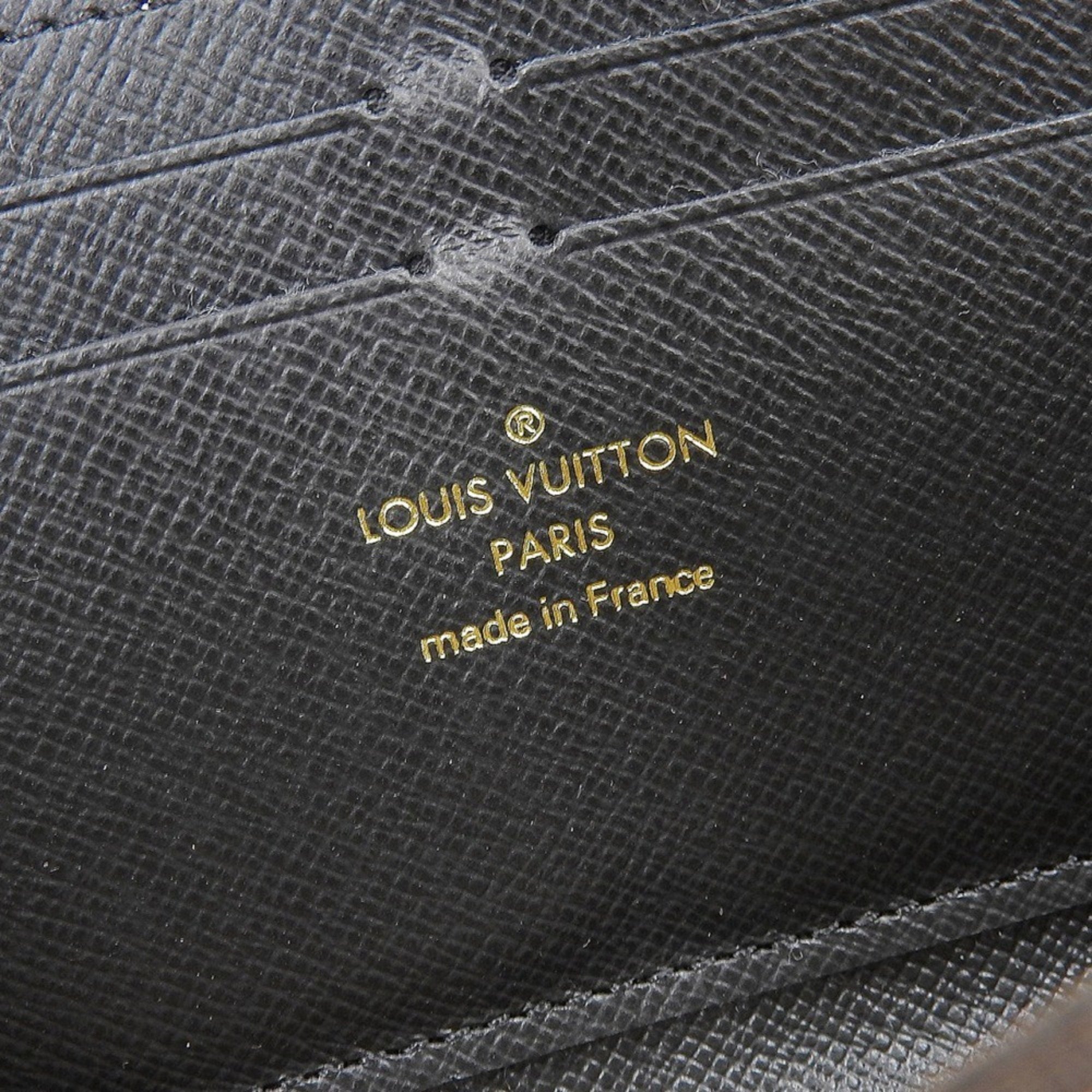 Louis Vuitton LOUIS VUITTON Monogram Reverse Portefeuille Clemence M82336 Round Long Wallet