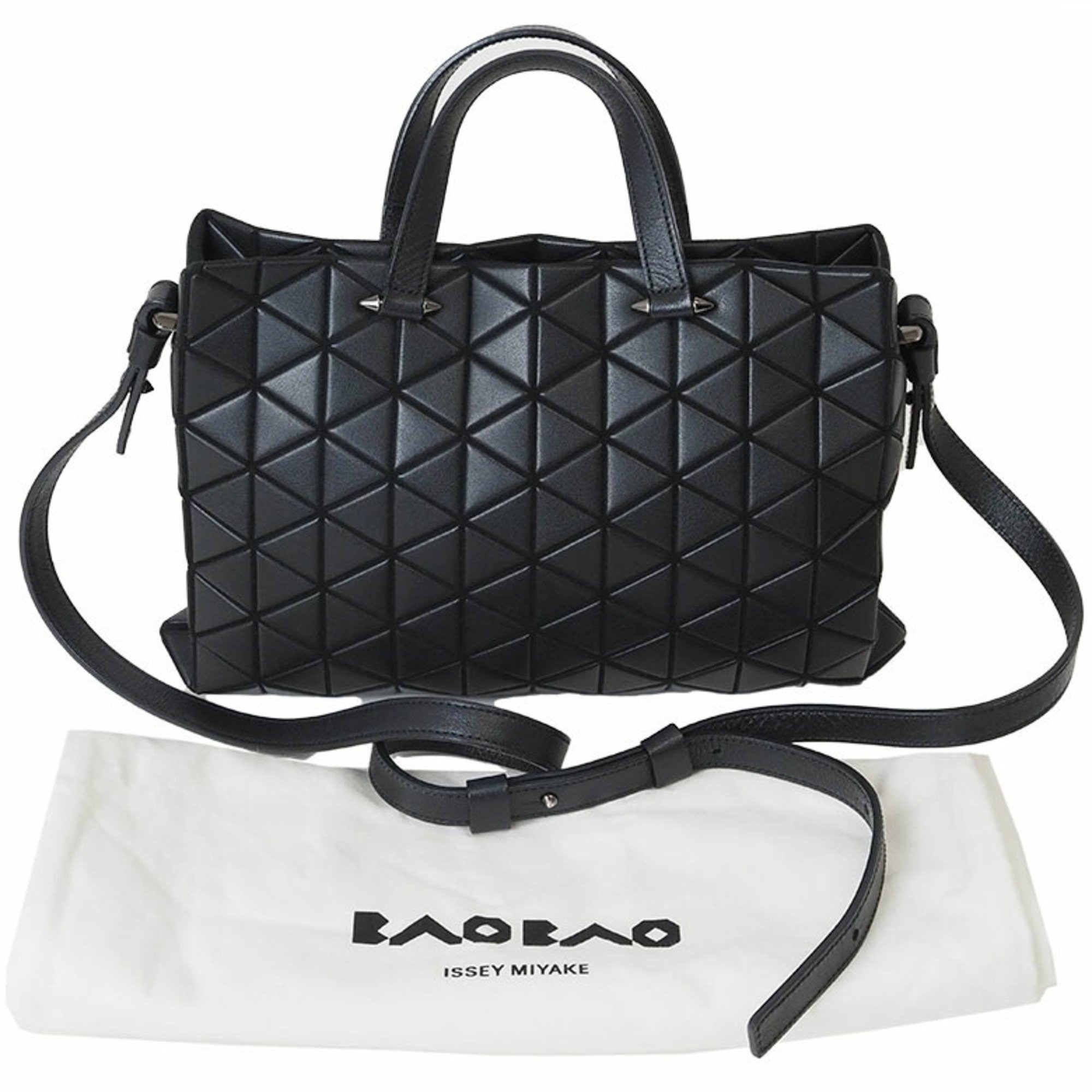 BAO ISSEY MIYAKE Handbag Black BB83-AG204 Women's Shoulder Bag