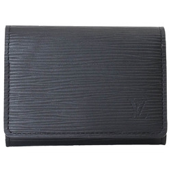 Louis Vuitton Envelope Cult Visite Black M56582 Men's Epi Leather LOUIS VUITTON