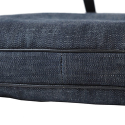 Prada Denim Shoulder Bag Navy VA0182 Men's Cotton Crossbody Storage PRADA