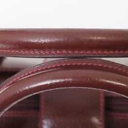 Gucci Old Handbag Bordeaux 000・109・0112 Women's Leather Doctor's Bag Lady Lock GUCCI