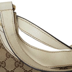 Gucci GG Canvas Tote Bag Beige 154982 Women's Shoulder GUCCI