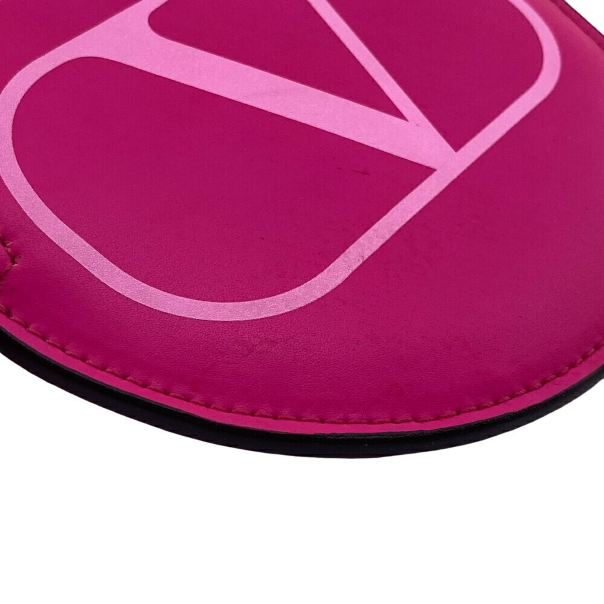 VALENTINO V Coin Case Pink Women's