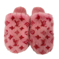 LOUIS VUITTON LV Sweet Line Slippers Monogram Pink Women's