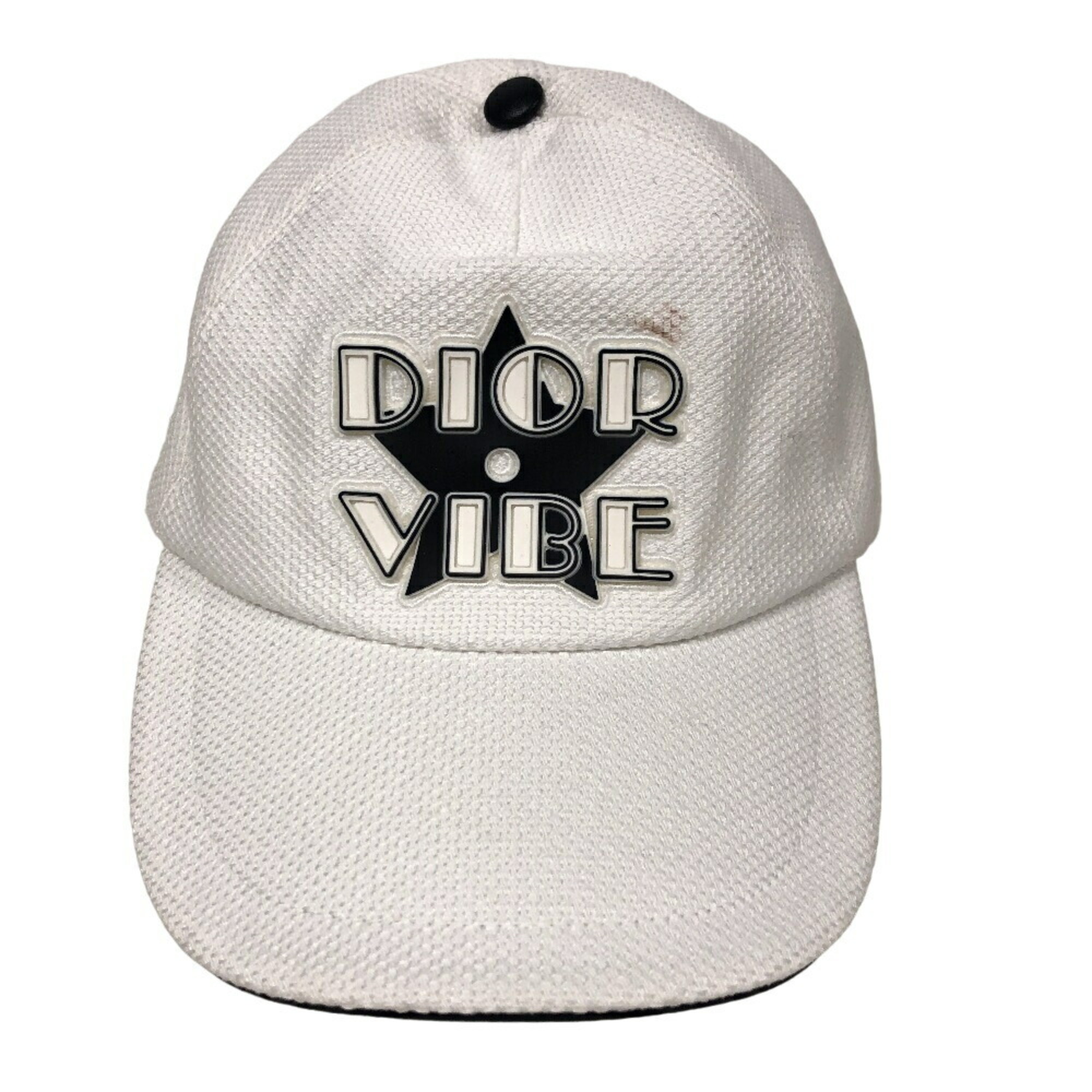 Christian Dior 24VIB922E132 DIOR VIBE 58 Cap White Unisex