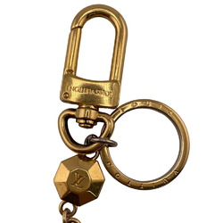 LOUIS VUITTON M65216 LV Facet Keychain Keyring Gold Unisex