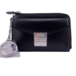 MCM MYACSPA01 Fragment Case Card Key Ring Coin Black Men's