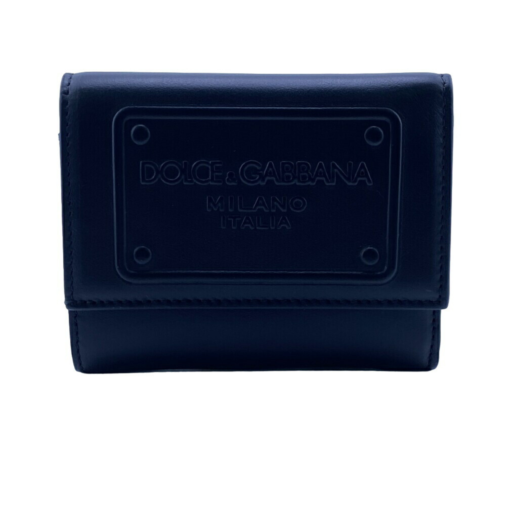 DOLCE&GABBANA Dolce & Gabbana Tri-fold Wallet Black Men's