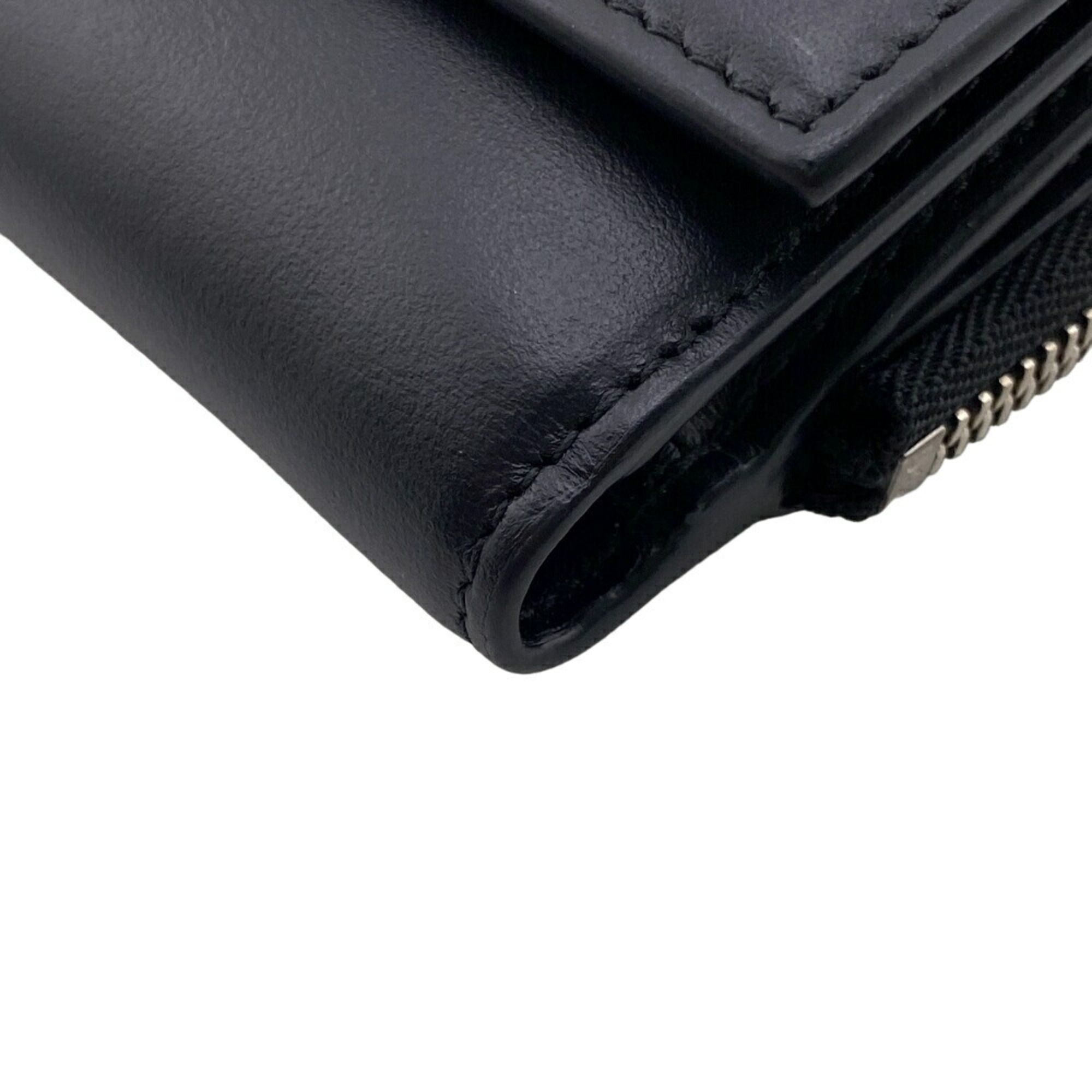 DOLCE&GABBANA Dolce & Gabbana Tri-fold Wallet Black Men's