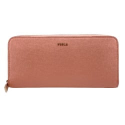 Furla PCX8UNO B30 1086S Babylon Round Long Wallet Pink Women's