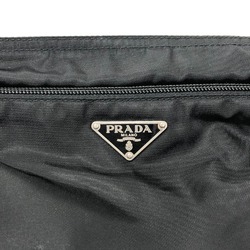 PRADA Prada Triangle Plate Sacoche Shoulder Bag Black Unisex