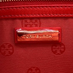 Tory Burch 36854 GIGI Clutch Bag Red Women's