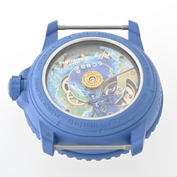 Swatch Blancpain Fifty Fathoms Atlantic Ocean S035A100 Blue Automatic Watch E-156173