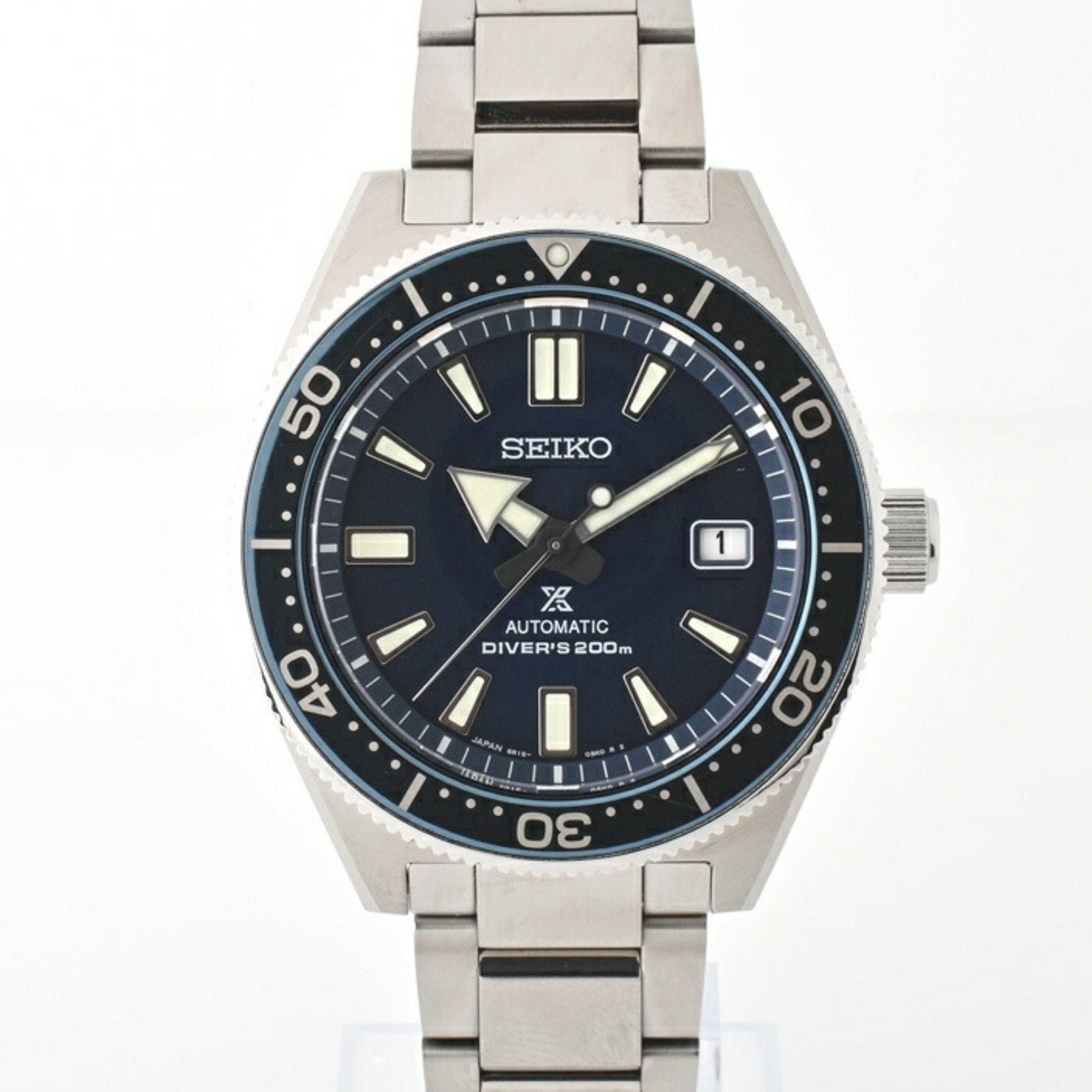 Seiko Prospex Diver Scuba Historical Collection SBDC053 6R15-03W0 Blue Automatic Watch A-156285