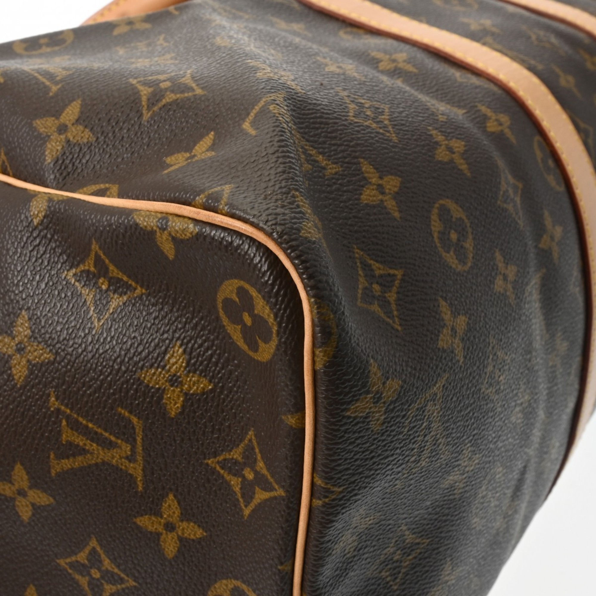 LOUIS VUITTON Louis Vuitton Monogram Keepall 45 Brown M41428 Unisex Canvas Boston Bag