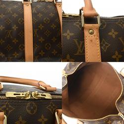 LOUIS VUITTON Louis Vuitton Monogram Keepall 45 Brown M41428 Unisex Canvas Boston Bag