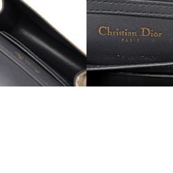 CHRISTIAN DIOR Diorama Chain Shoulder Gold Women's Leather Bag