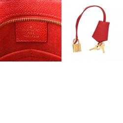 LOUIS VUITTON Louis Vuitton Monogram Popincourt PM Rouge M43433 Women's Canvas Handbag