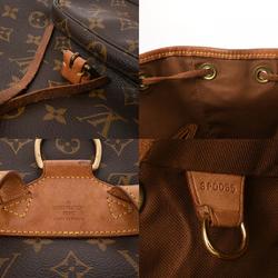 LOUIS VUITTON Louis Vuitton Monogram Montsouris MM Brown M51136 Women's Canvas Backpack/Daypack